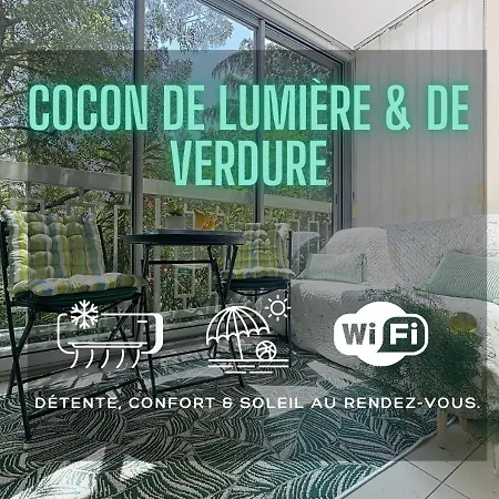 201-2 People Comfort, Terrace-veranda-wifi Lägenhet Fréjus