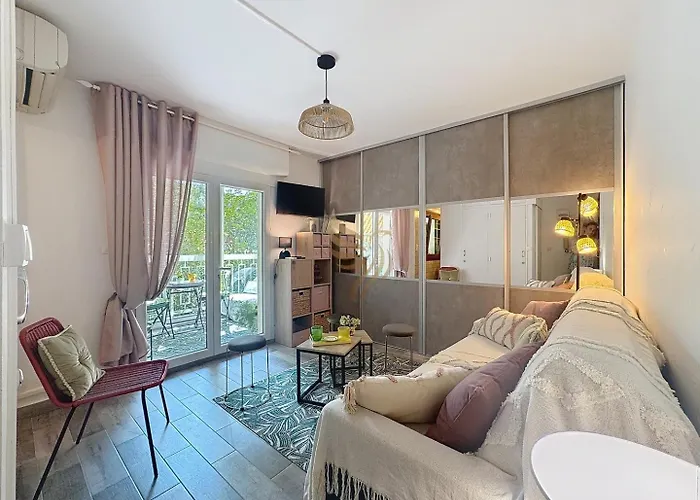 201-2 People Comfort, Terrace-veranda-wifi アパート Fréjus