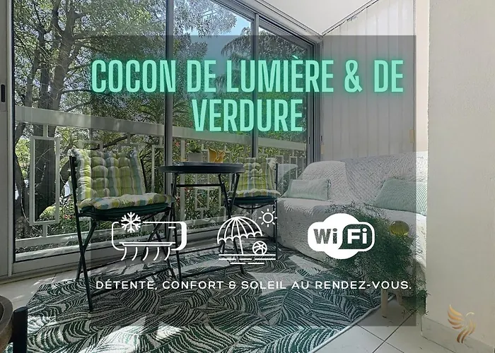 201-2 People Comfort, Terrace-veranda-wifi Apartmán Fréjus